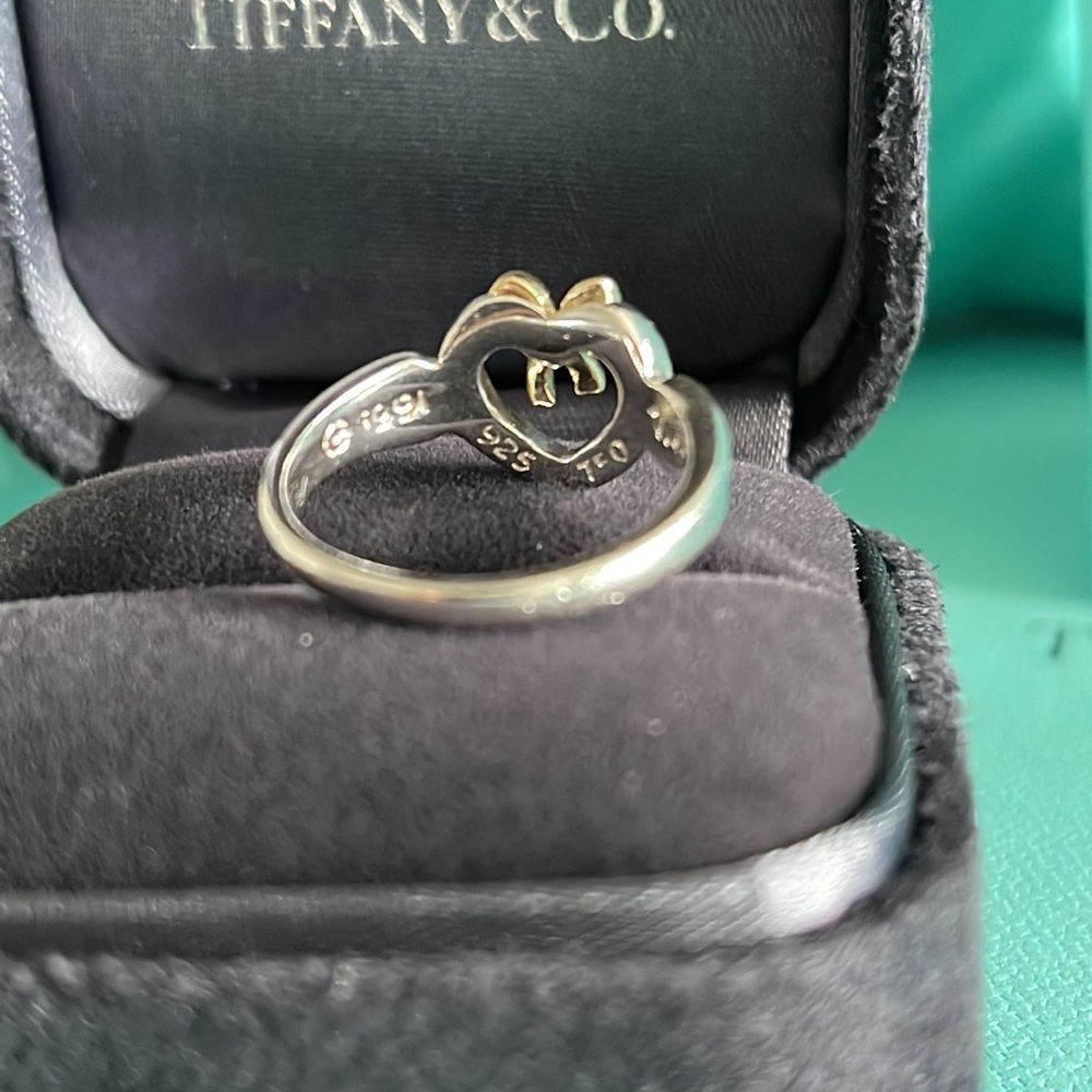 Tiffany & Co. heart bow ring - Picture 9 of 16